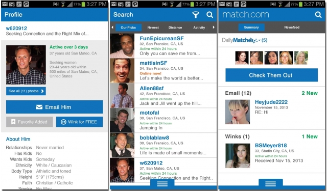 match.com dating app